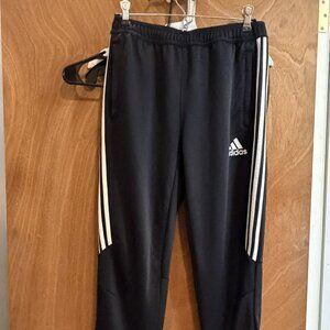 Boy's size 15 / 16 Black Adidas Track Pants